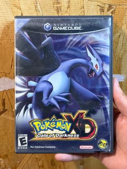 Pokemon xd: game of darkness with poster in excellent shape