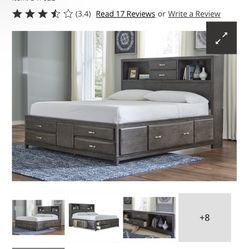 Bed Frame w/ Mattress 