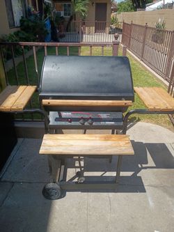 Asador de gas
