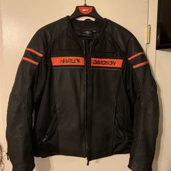 Harley Davidson Brawler Leather Jacket Extra Large
