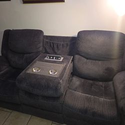 Living room recliner set