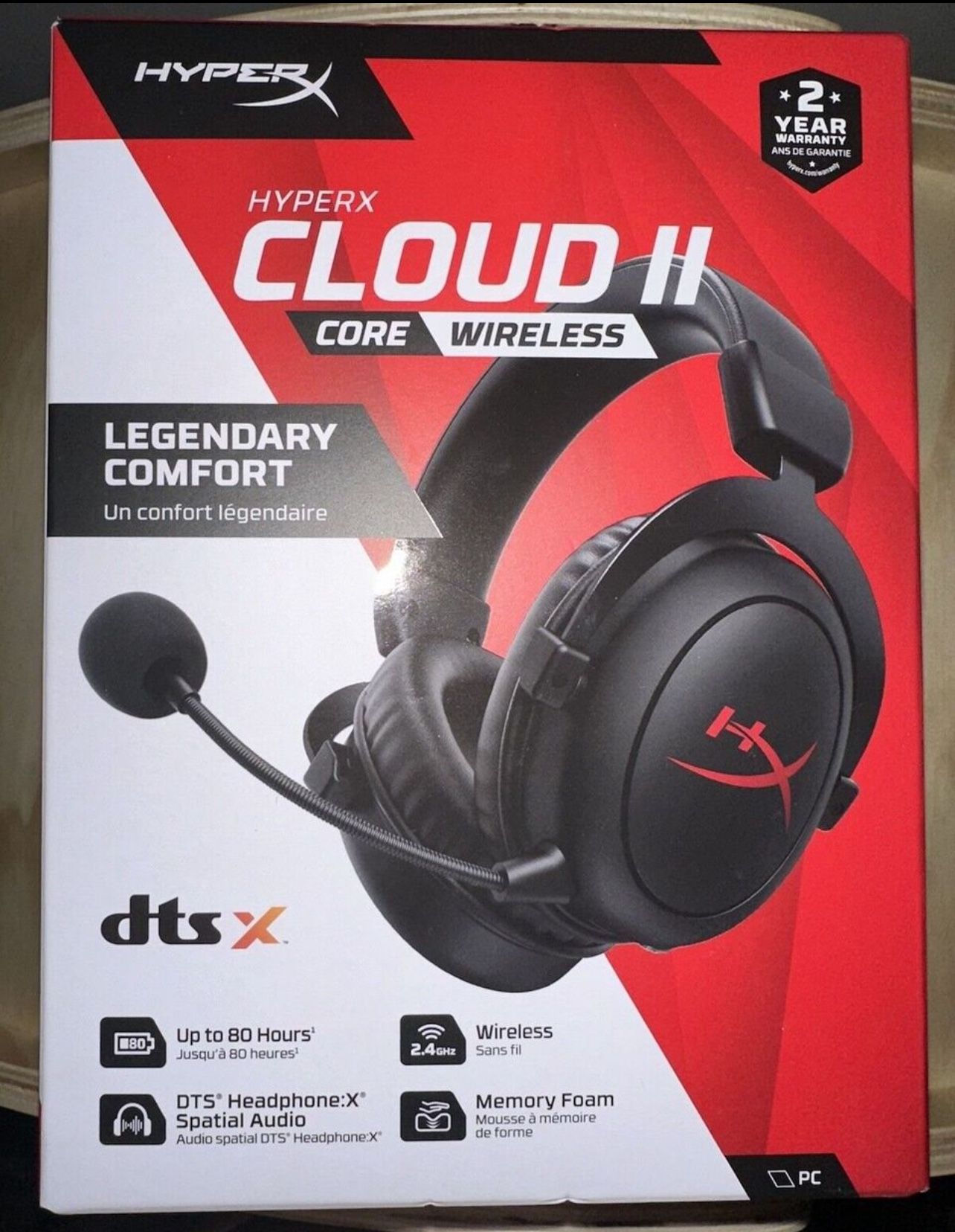HyperX Cloud II Core Wireless Gaming Headset