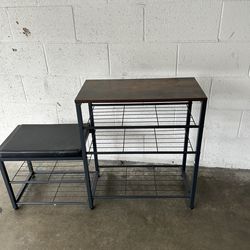 Nice Rack With Chair On The Side !