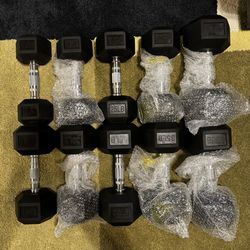 Brand New Dumbbells! Heavily Discounted! 40 Lbs