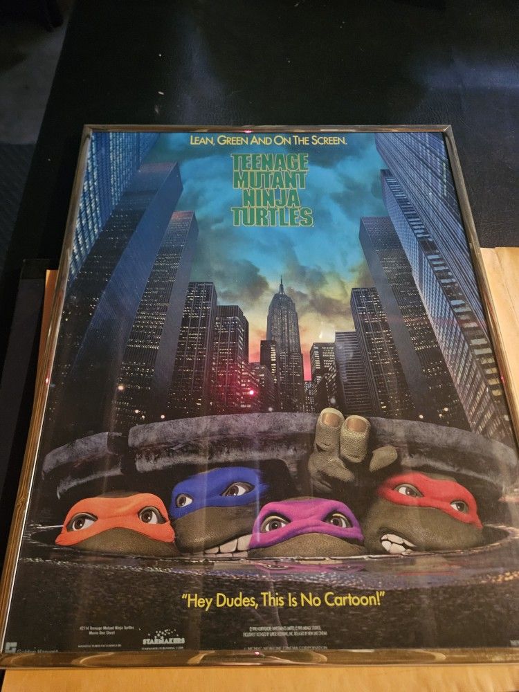 Teenage Mutant Ninja Turtles Orignal Movie Poster