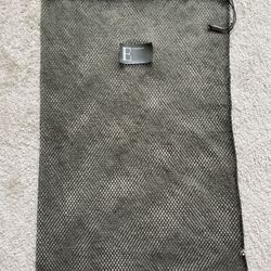 Large Laundry Mesh Bag With Drawstring - 30”x20” - Olive Green 