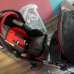Stroller With Baby Chair 