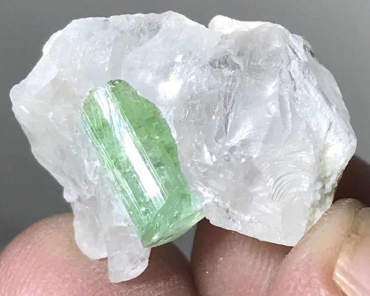 13.5 Carats Beautiful Tourmaline Crystal Specimen from Afghanistan
