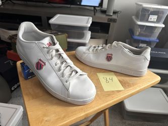 Selling 80-100 pairs of men's size 13 shoes (a couple are large size 12s)