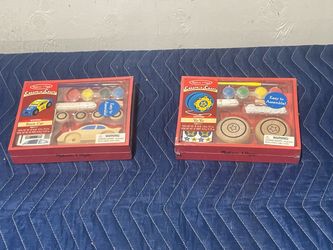 Melissa & Doug Create-A-Craft Wooden Kits Set of 2