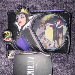 Loungefly Disney Villains Evil Queen/Snow White Wallet