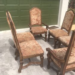 6 dining room chairs