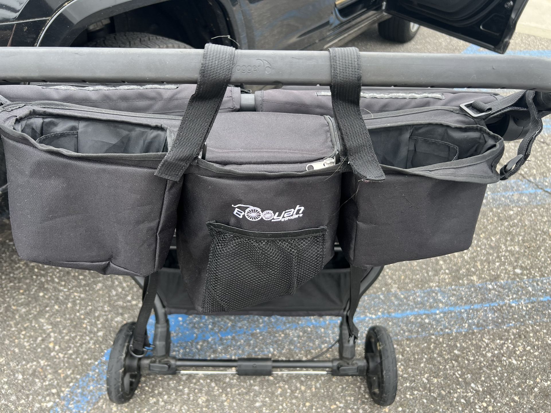 NEVER USED Booyah Double Stroller Organizer
