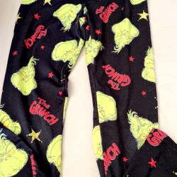 Girls Grinch Leggings