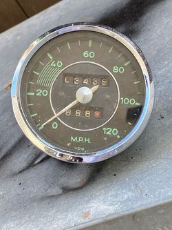 Working 59-63 Porsche 356 Speedometer $400