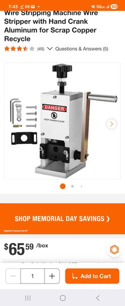 New wire stripper