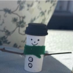 Cute Handmade Snowman 