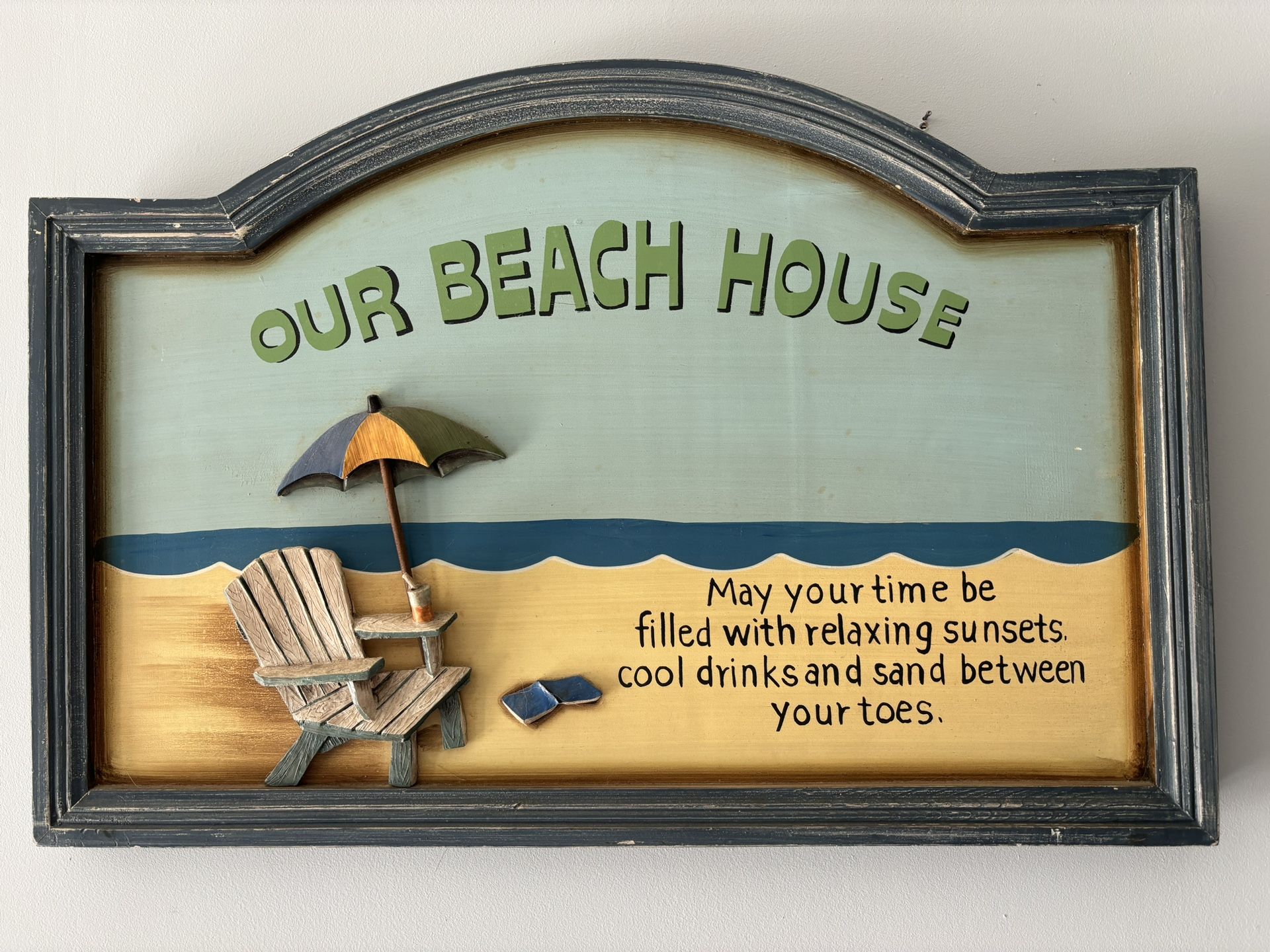 Beach House Sign