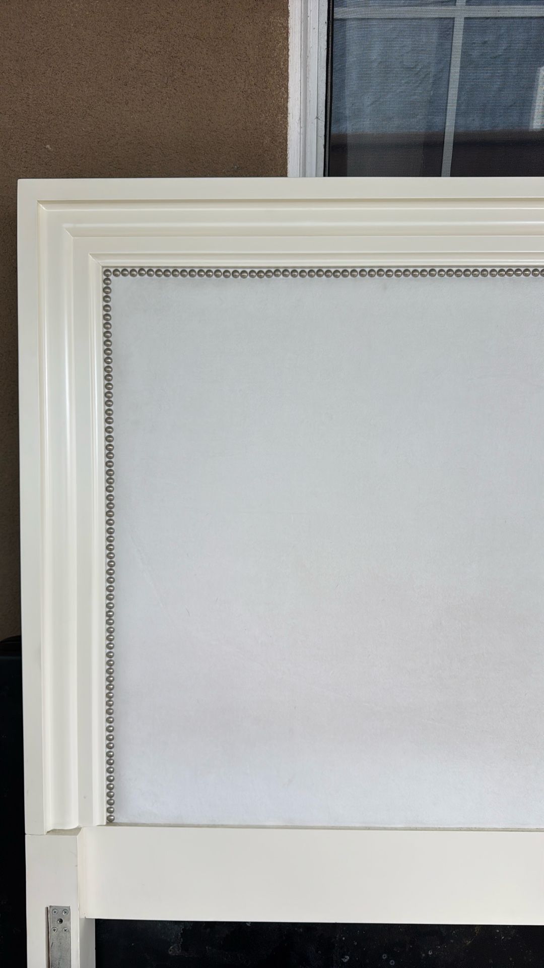 White Headboard