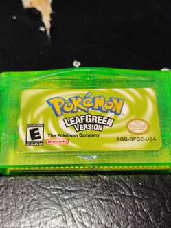 Pokemon leaf green