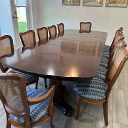  For Sale Dining Room Table With 12 Chairs 