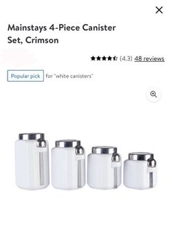 4 Piece Canister Set