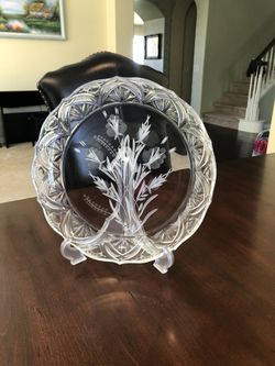 Cristal big plate
