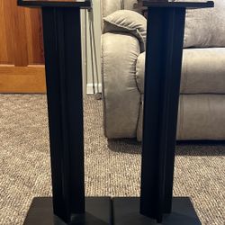 Black Speakers Stands 