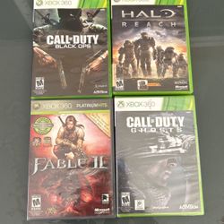 Xbox 360 Games $15 Each