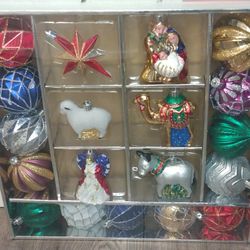 19 Piece Nativity Shatter Resistant Ornaments, Nativity Sets, Christmas Ornaments, Christmas Decorations, Christmas Decor, Christmas Stuff