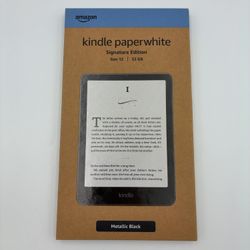 New Amazon Kindle Paperwhite 12th Gen 32GB Black SA569P