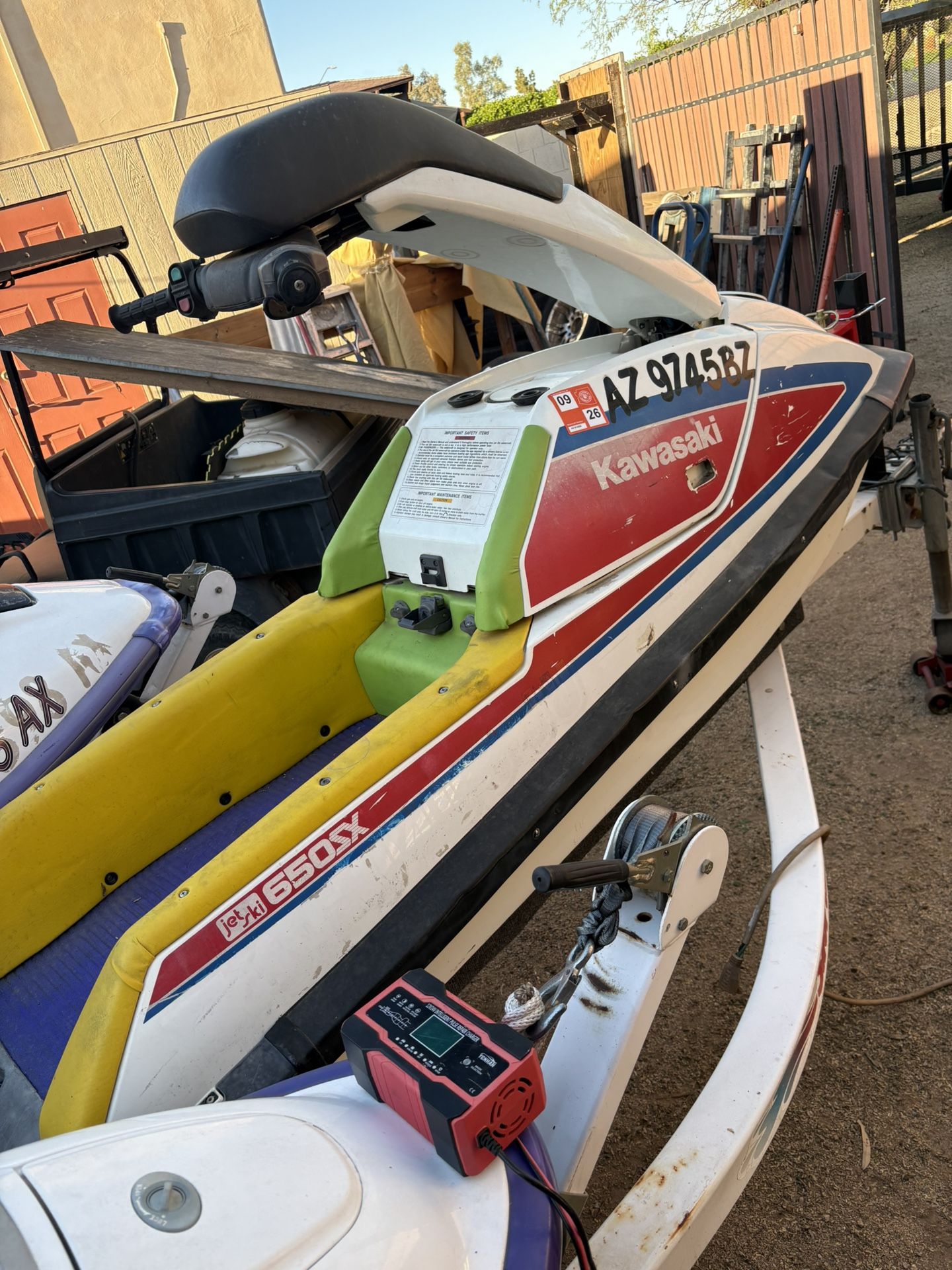 Kawasaki 650 SX jet ski