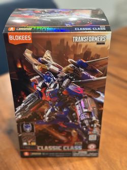 NEW Transformers Classic Class 021 Jet Wing Optimus Prime Deluxe Version Blokees