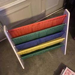 Kids Book Holder And Books