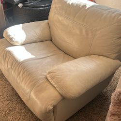 Large Leather Recliner