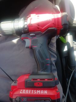 Craftsman power tool with battery