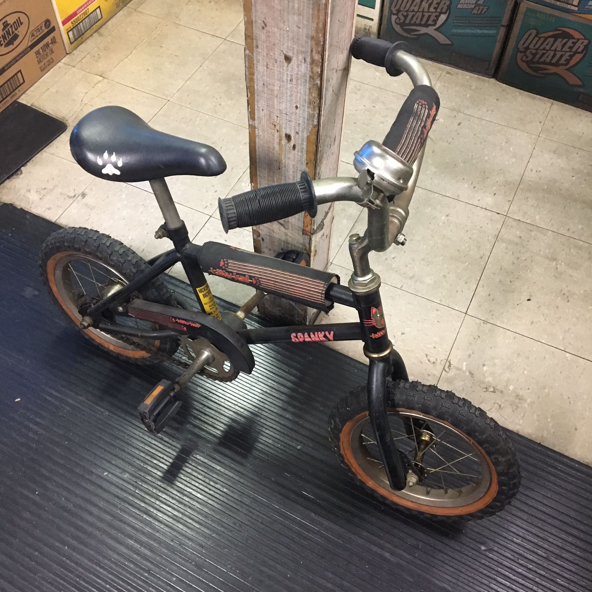 Old-school BMX 80s 12 inch bike