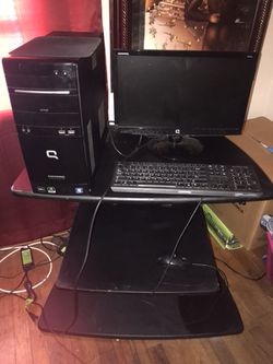 Computer desktop only used a few times with stand for $180