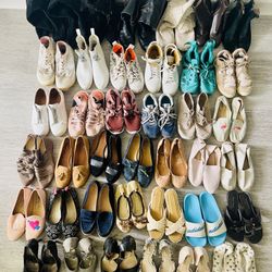38(!) Piece BUNDLE Of Women’s Shoes, Size 7.5.