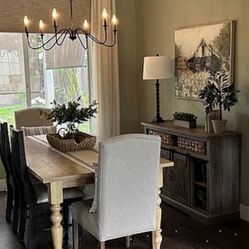 Dining Table With Bench And Chairs