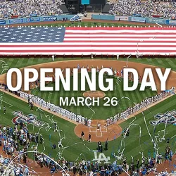 2 Dodger tickets with parking in right field pavilion for opening day