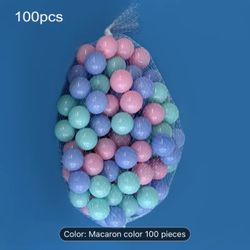 Ball Pit Balls for Toddlers, BPA Free Crush Proof Plastic Toy Balls Ocean Soft Bobo