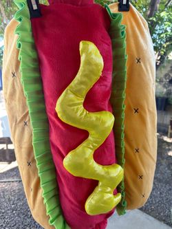 xxl hotdog costume for dog pet costume