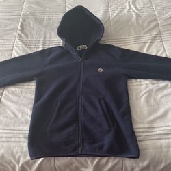 NAVY BLUE BAPE HOODIE SIZE SMALL