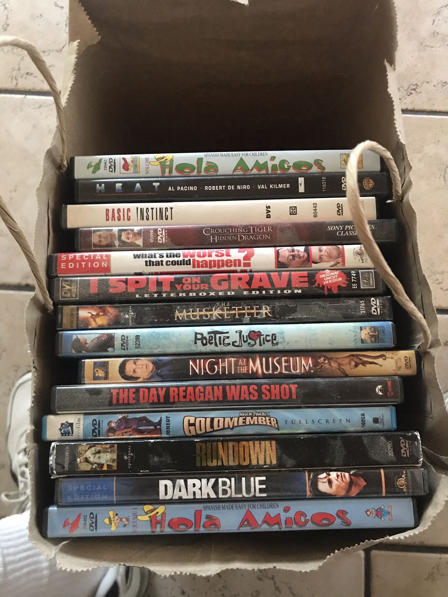 Many dvd movies