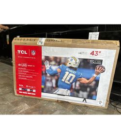HUGE TV SHIPMENT IN 43" TCL 4K LED HDR SMART 43S571G