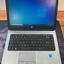 HP PROBOOK 14” 2.60Ghz i5 8GB 256GB SSD -WINDOWS 10!!!!