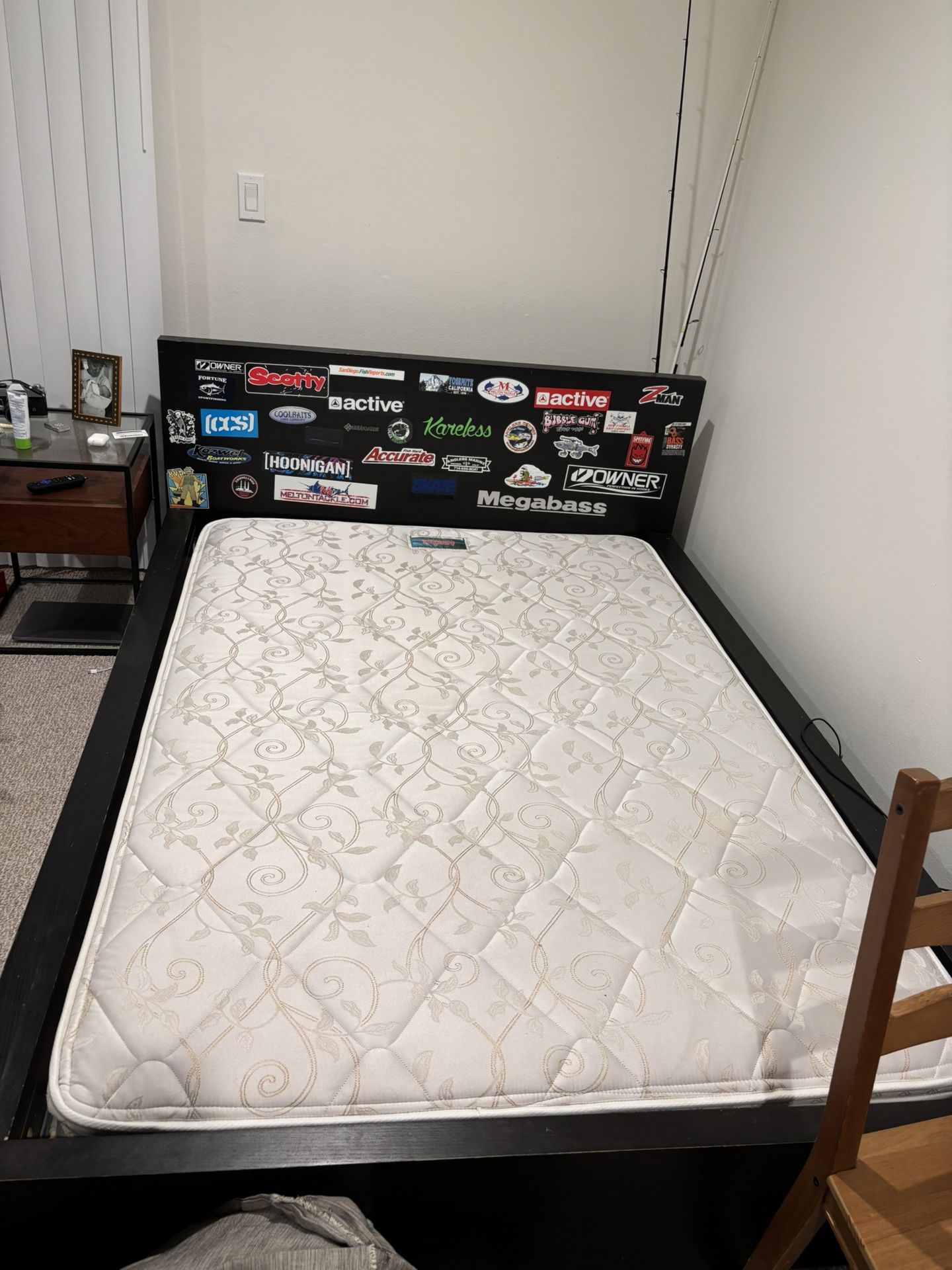FREE full mattress and bed frame