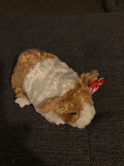 Rare Ty beanie baby Twitch the guinea pig mint with mint tags