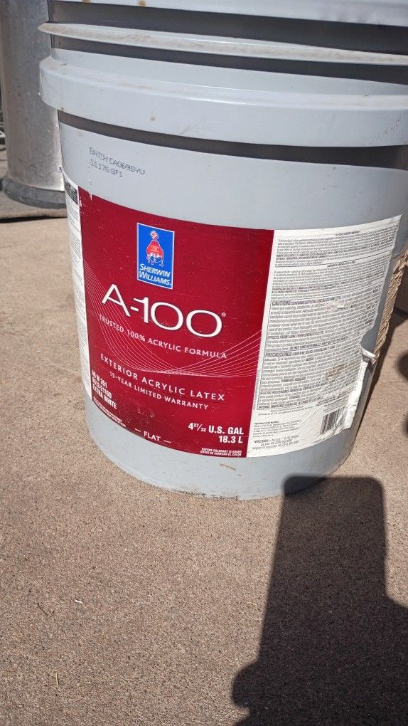 5 Gallon Paint ..Tan...In Color..Never Used